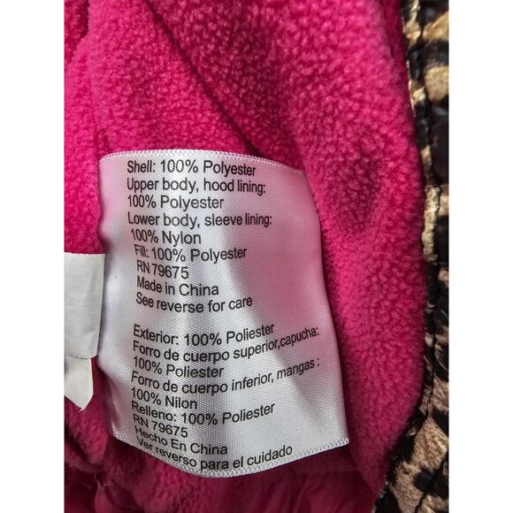 Michael‎ Kors Leopard Bunting snowsuit - Picture 3 of 7